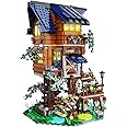 VATOS Tree House STEM Toy, 1155PCS Creative Building Set for Kids with LED Light | 4 Seasons in 1 Treehouse Building Bricks Forest House for 6 7 8 9 10+ Girls Boys Christmas Birthday Gift
