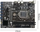 Dasertoe B250C Mini Motherboard 12 GPU PCIe USB3.0 LGA1151 DDR4 Mining view 2