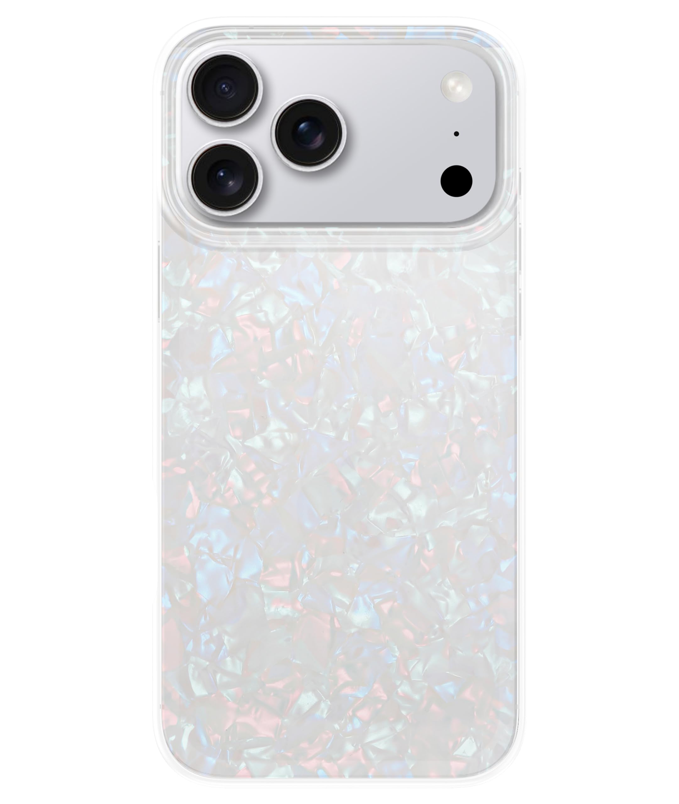 Photo 1 of LONLI Hue for iPhone 17 Pro Case - Pearl Tort Shockproof Phone Cover - [Shock-Absorbent Bumper] - Elegant, Unique and Aesthetic for Women and Girls