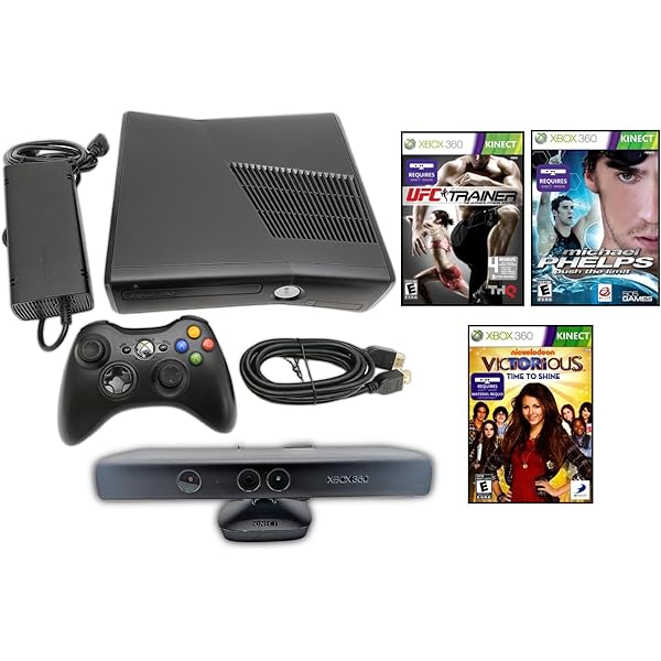 Amazon.com: Xbox 360 4GB Console with Kinect Holiday Value
