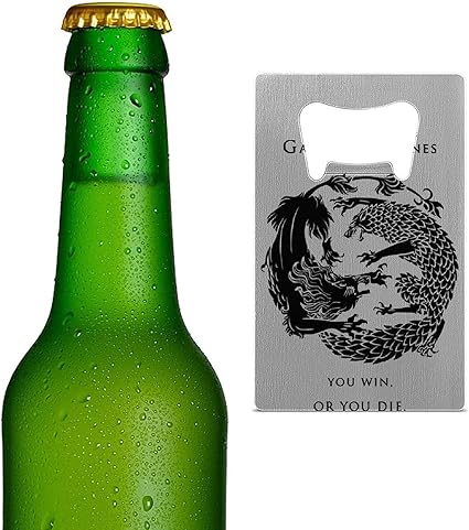 Amazon 栓抜き ゲーム オブ スローンズ せんぬき オープナー センヌキ ステンレス びん蓋開け 省力 軽量 ビール用品 キッチン用品 調理器具 フラットタイプ おしゃれ 持ち運びやすい 旅行 キャンプ 簡単 便利 キッチン雑貨 プレゼント Ljl 栓抜き 通販