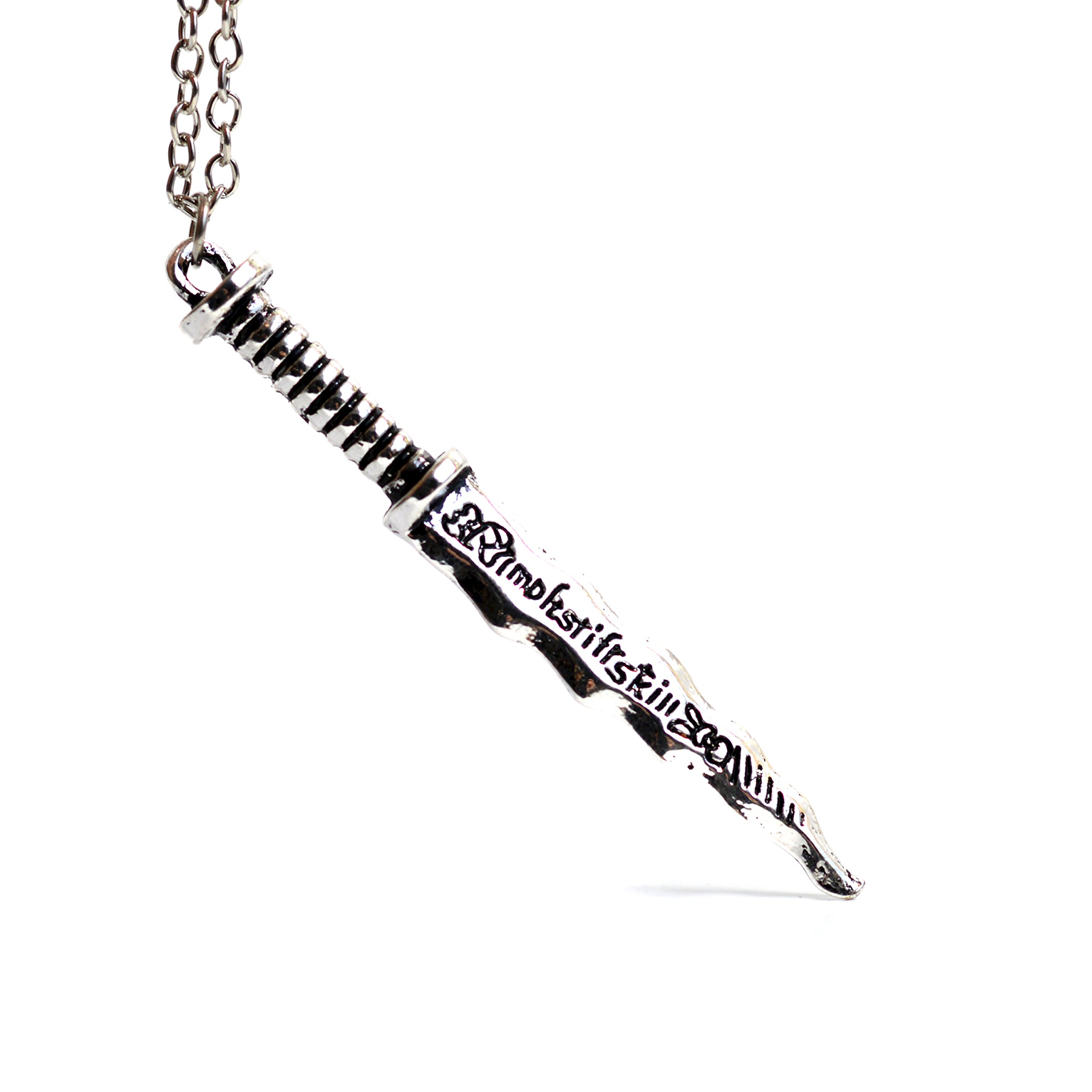Beaux Bijoux Rumpelstiltskin Dagger Pendant - Snow White Once Upon A Time Emma Swan Necklace for Boys