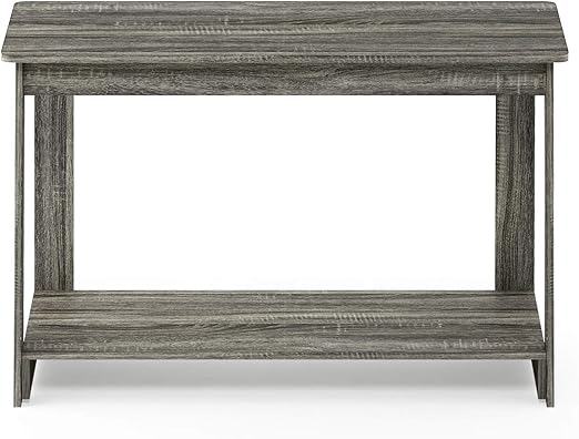 Furinno TV-Ständer, holz, Französisches Eichengrau, 39.8 x 39.8 x 55.09