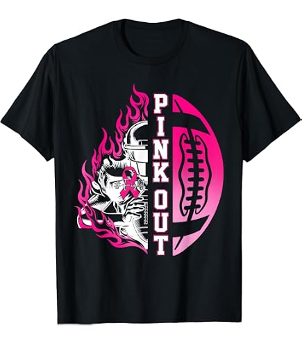 Amazon.com: Football Pink Out Team Breast Cancer Awareness Month