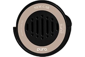 Pura Car Scent Refill - Fragrance for Pura Car Diffuser - Clean & Safe Luxury Diffuser Scent - Long-Lasting Fragrance for 30 Days of Aroma - New Car
