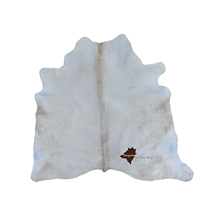 Patagonia Leather Rugs Tappeto In Pelle Di Mucca Champagne