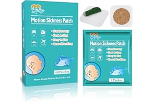 ifory Motion Sickness Patch, Non Drowsy, Travel Essentials (40 Count (Pack of 1))
