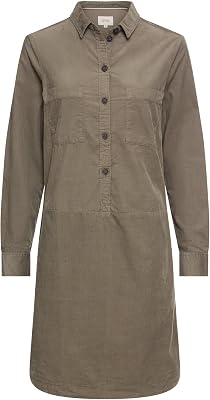 391340-6S02 Vestido, Cinzento-Verde, M Mulheres