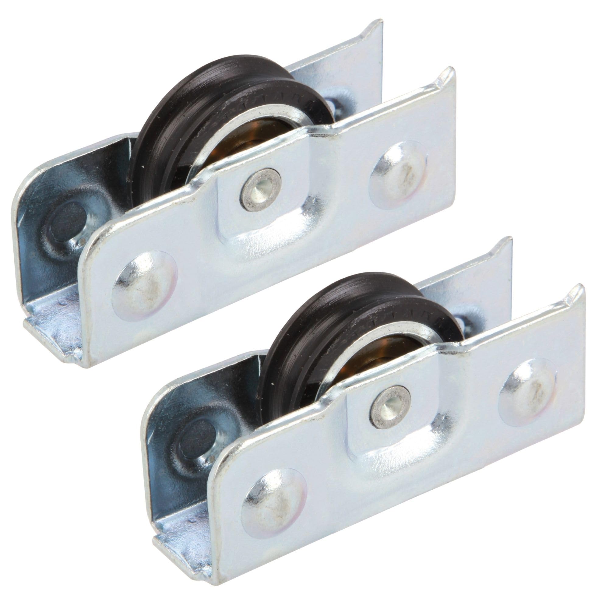 Amig - Sliding Window Roller - Set of 2 Units - Size 45 x 16 mm - Metal Housing and Ball Bearing - Designed for Sliding Windows - Bichromated Steel - Mod. COR19