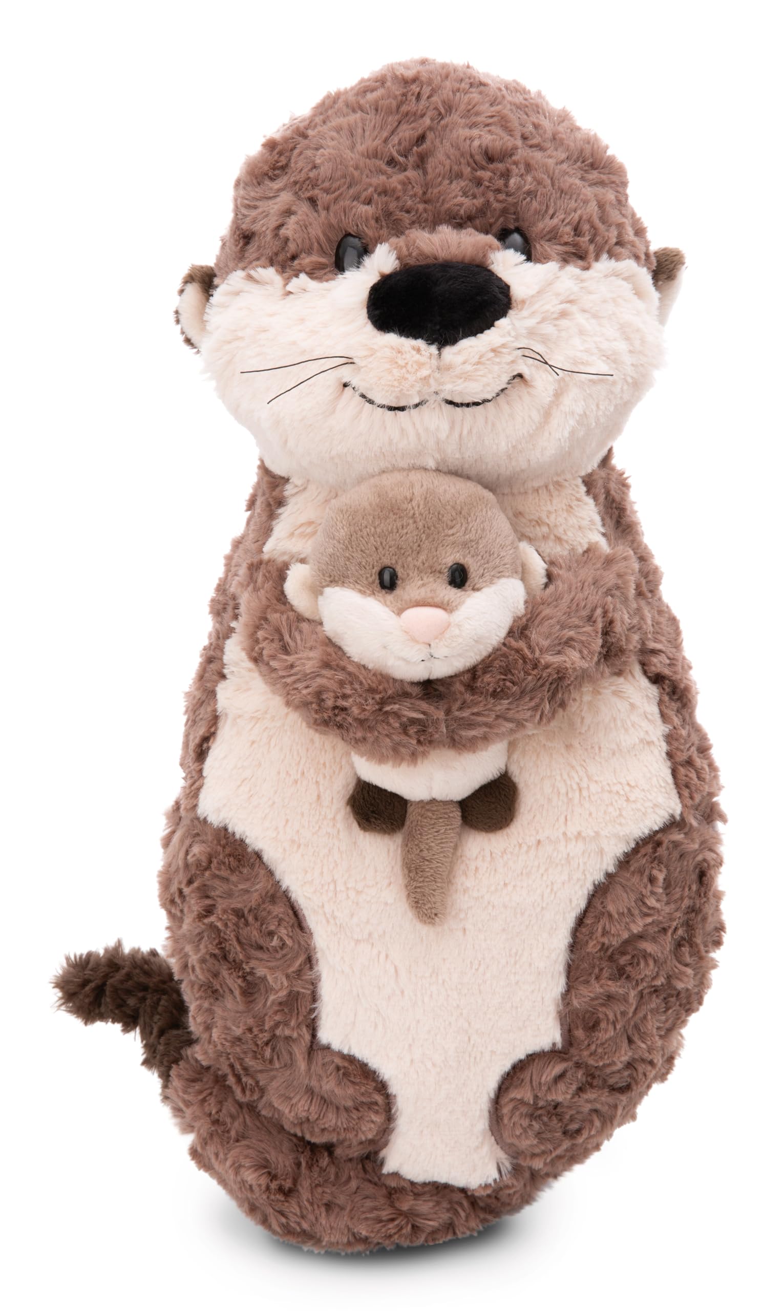 NICI Kuscheltier Otter Oda & Odalina 40 x 20 cm 2-in1 Kissen - 49169