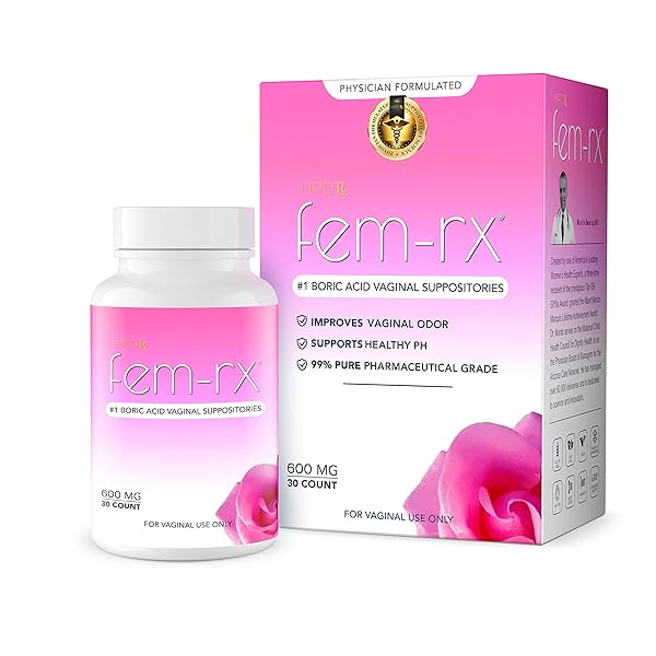 HPD RX FEM-RX BORIC ACID VAGINAL SUPPOSITORIES FOR...