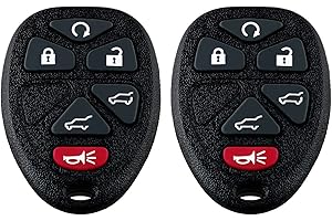 TG Auto Keyless Key Fob Remote Control Replacement for 2007 - 2014 Cadillac Escalade Chevrolet Suburban Tahoe GMC Yukon OUC60