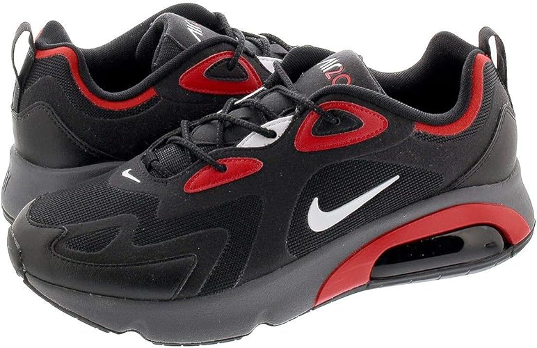air max 200 red black