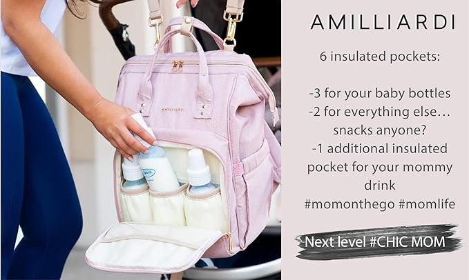 amilliardi diaper bag