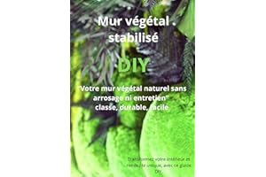 mur végétal stabilisé: DIY (French Edition)