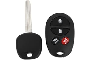 X AUTOHAUX 315MHz GQ43VT20T Keyless Entry Remote Ignition Transponder Key Fob for Toyota Sienna 2004-2010 for Toyota Solara 2