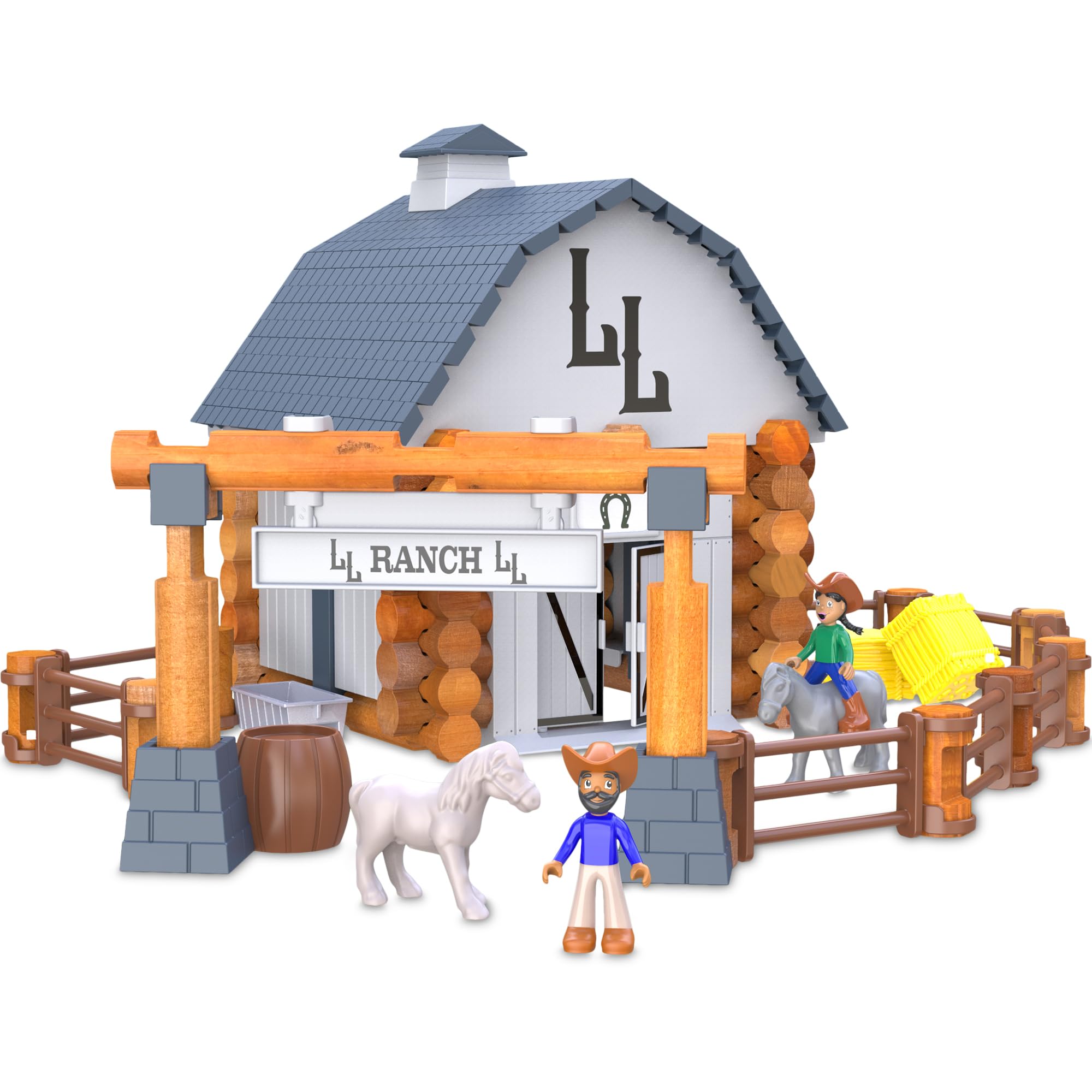 Lincoln Logs Big Sky Ranch Building Set