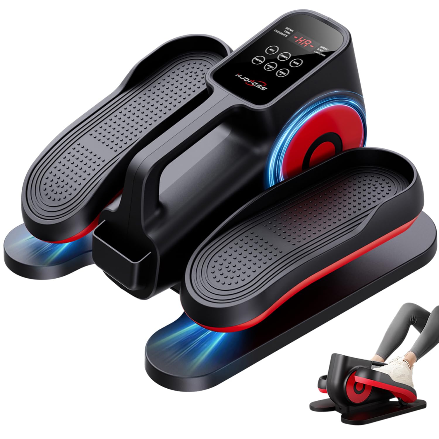 Under Desk Elliptical Machine, Ellipse Leg Exerciser For Seniors