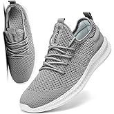 FUJEAK Men Running Shoes Men Casual Breathable Walking Shoes Sport Athletic Sneakers Gym Tennis Slip On Comfortable Lightweight Shoes