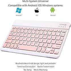 Ultra Slim Mini Wireless Bluetooth Keyboard