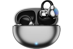 MERRYKING Language Translation Earbuds, 3-in-1 Free-Clip Translator Earbuds, 144-language Real-time Two-Way Translation Device, HD Sound, Long Battery Life, iOS and Android, Ideal for Travel & Business, Silver