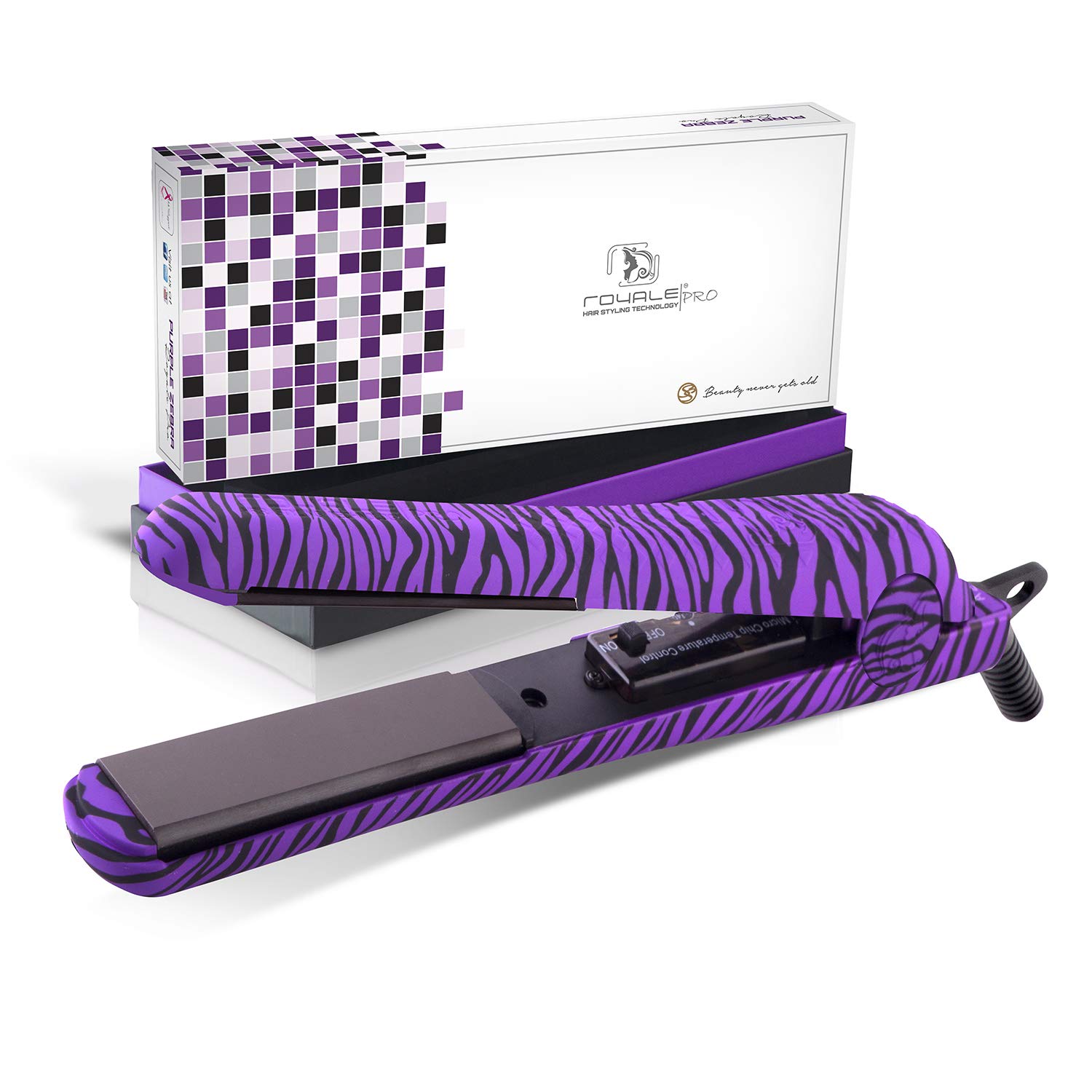ion purple flat iron