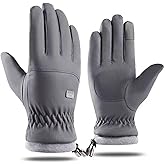Winter Running Gloves, Touchscreen Compatible, Thermal Insulated Gloves for Cold Weather, Hiking, Cycling, Climbing