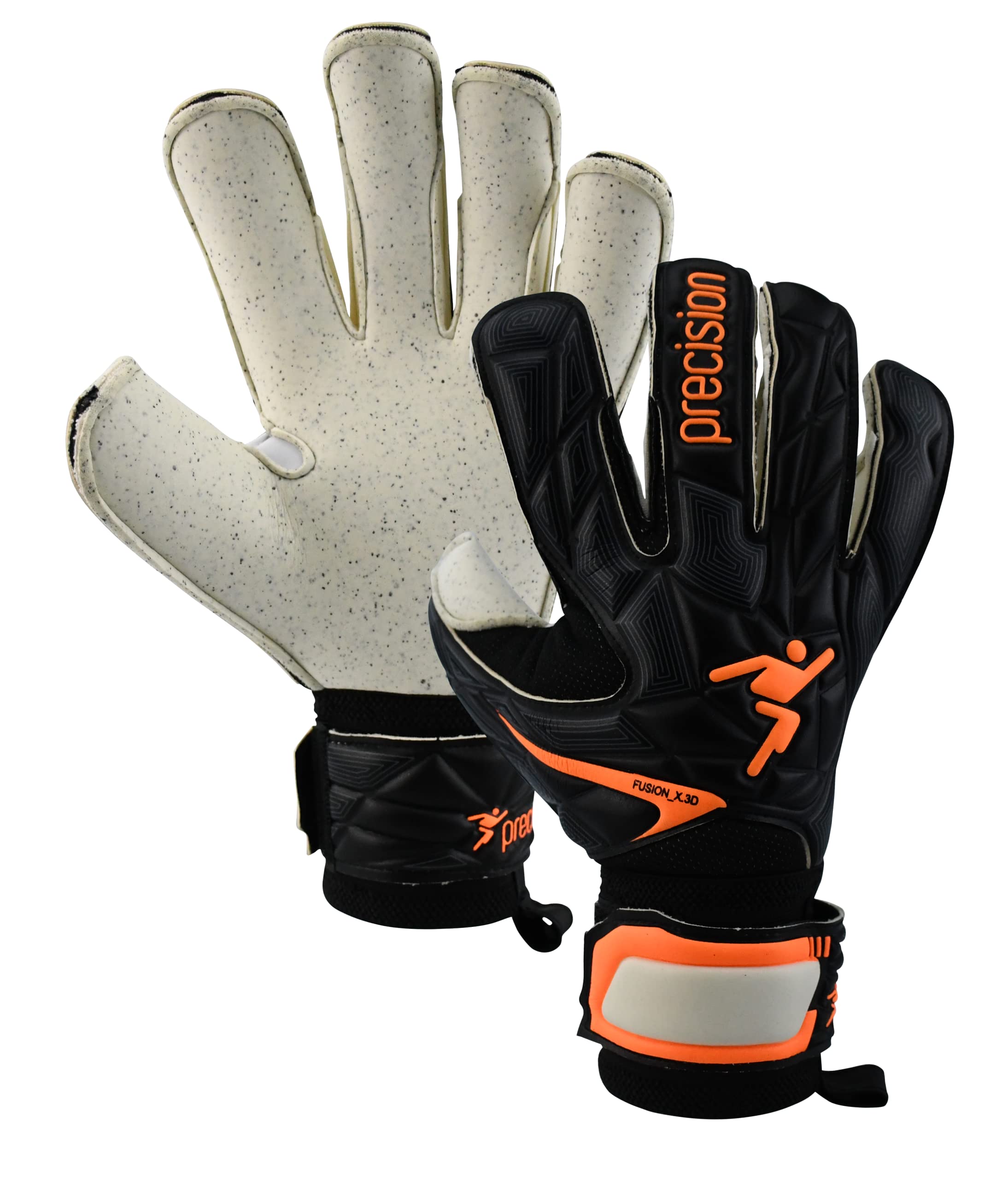 Precision GK Unisex's Precision Fusion_X.3D Pro Surround Quartz, Black, 8.5