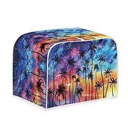 Coldinair Palm Tree Galaxy 4 Slice Toaster Cover