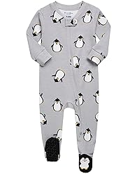 VAENAIT BABY Newbron Infant Boys Girls Solid Footie