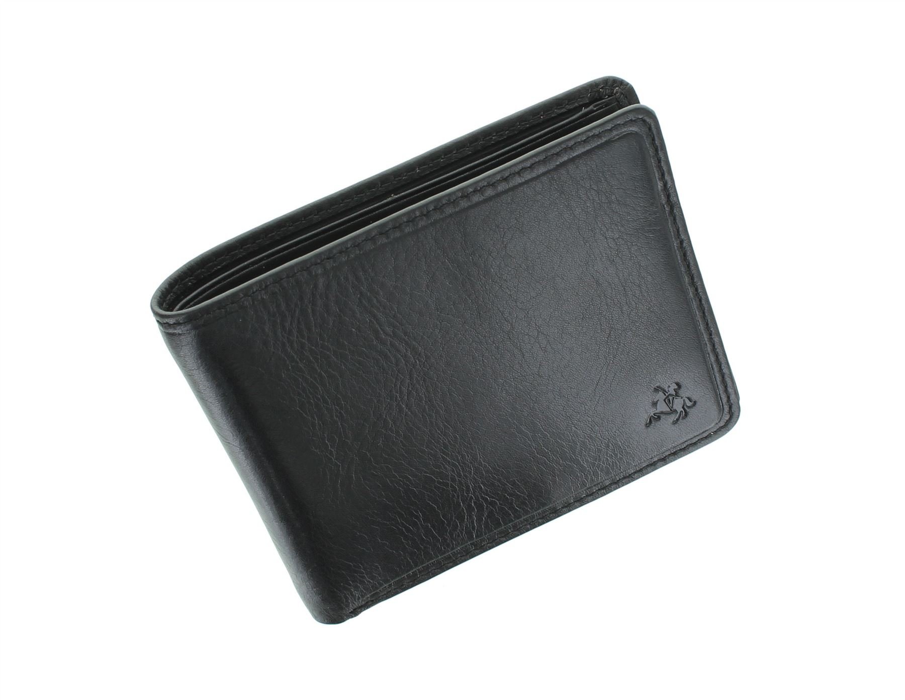 VISCONTI Tuscany Collection Francesca Leather Wallet with RFID Protection TSC46 Black