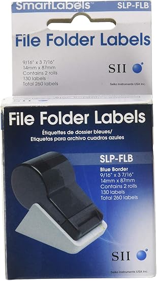 file folder label printer
