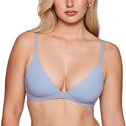 INLYRIC Women's Inbarely Triangle Bralette Plunge