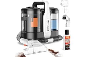 Portable Carpet & Upholstery Cleaner Machine - 15Kpa Deep Cleaning for Pets, Rug, Couch & Car, Carpet Cleaners Machines with 