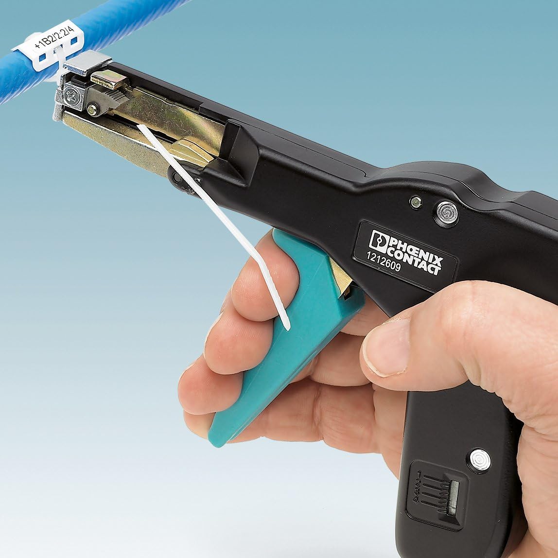 PHOENIX CONTACT Cable Tie Fastening Tool Unifox-CT 4, 8, 1212475, Red Metallic, 1.6 Materialstärke - Image 3