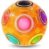 Vdealen Magic Rainbow Puzzle Ball- Fidget Ball Puzzle Game- Brain Teaser Toy for Boys & Girls Age 3 and Up- Birthday Party Ch