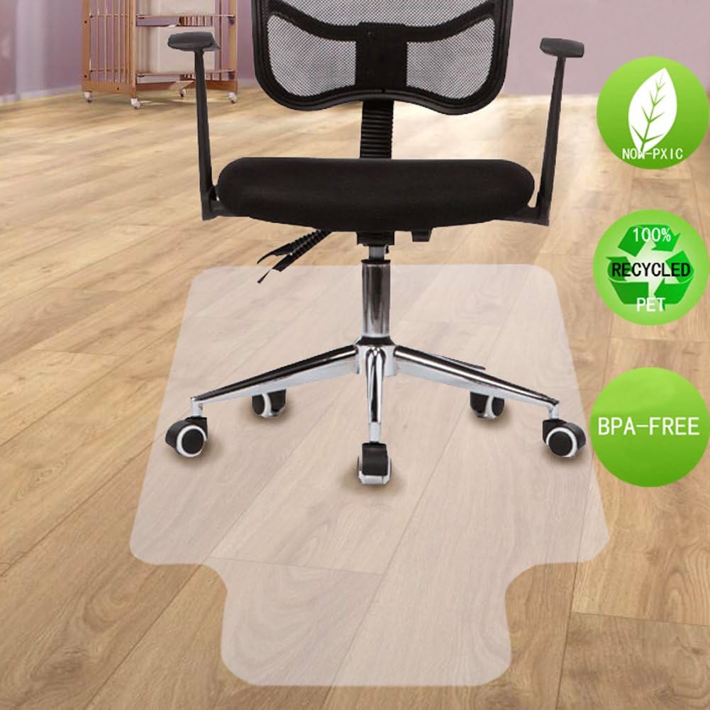 Office Chair Mat for Hard Wood Floors 36"x47" Heavy Duty Floor Protector Easy Clean: Home Improvement