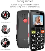 artfone C1 Unlocked Senior Big Button Mobile Phone with SOS 1400mAh Battery view 4