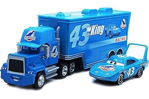 WISHLUCK Car Toy 2 3 Truck and Car Set, 1:55 Diecast Model Mini Vehical, Compact Portable & Collectible Car Toys for Kids Boy Birthday