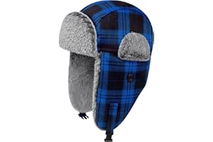 Sarfel Toddler Winter Hat Warm Fur Fleece Baby Boy Winter Hat Kids Trapper Hat Toddler Snow Hat Girls Winter Hat with Earflap