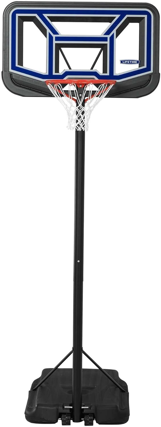 LIFETIME UnisexYouth Adjustable Portable Basketball Hoop (44Inch