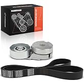 A-Premium Engine Serpentine Belt Drive Kit with Tensioner | Compatible with Nissan Sentra 2007-2012 2.0L