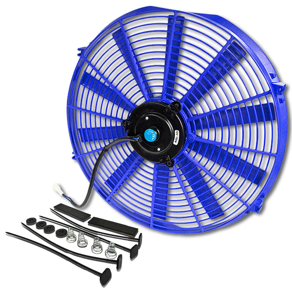 DNA Motoring 16" High Performace Electric Cooling Slim