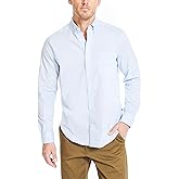 Nautica Mens Nautica Sustainably Crafted Solid Shirt