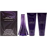 Silhouette Intimate by Christian Siriano for Women - 3 Pc Gift Set 3.4oz EDP Spray, 6.76oz Body Lotion, 6.76oz Shower Gel