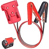 M18 Jumper Cables For Milwaukee 18V Batteries 2Ft 8Awg Booster Cable With Alligator Clips Automotive Battery Booster Cable For Tools Used To Jump Start A Car