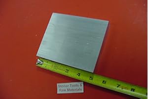 STONER METALS 2 Pieces 1/2" X 5" Aluminum 6061 Flat BAR 5" Long +.07"/.-0 Solid Extruded Bar Stock. This is Extruded bar not Sanded or Polished and May Have Scratches from handling