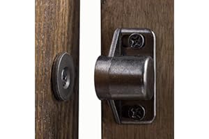 Baoswi 4 Pack Magnetic Cabinet Door Catch with Neodymium Magnet Cabinet Latch Magnetic Closure Hardware for Kitchen Cupboard 