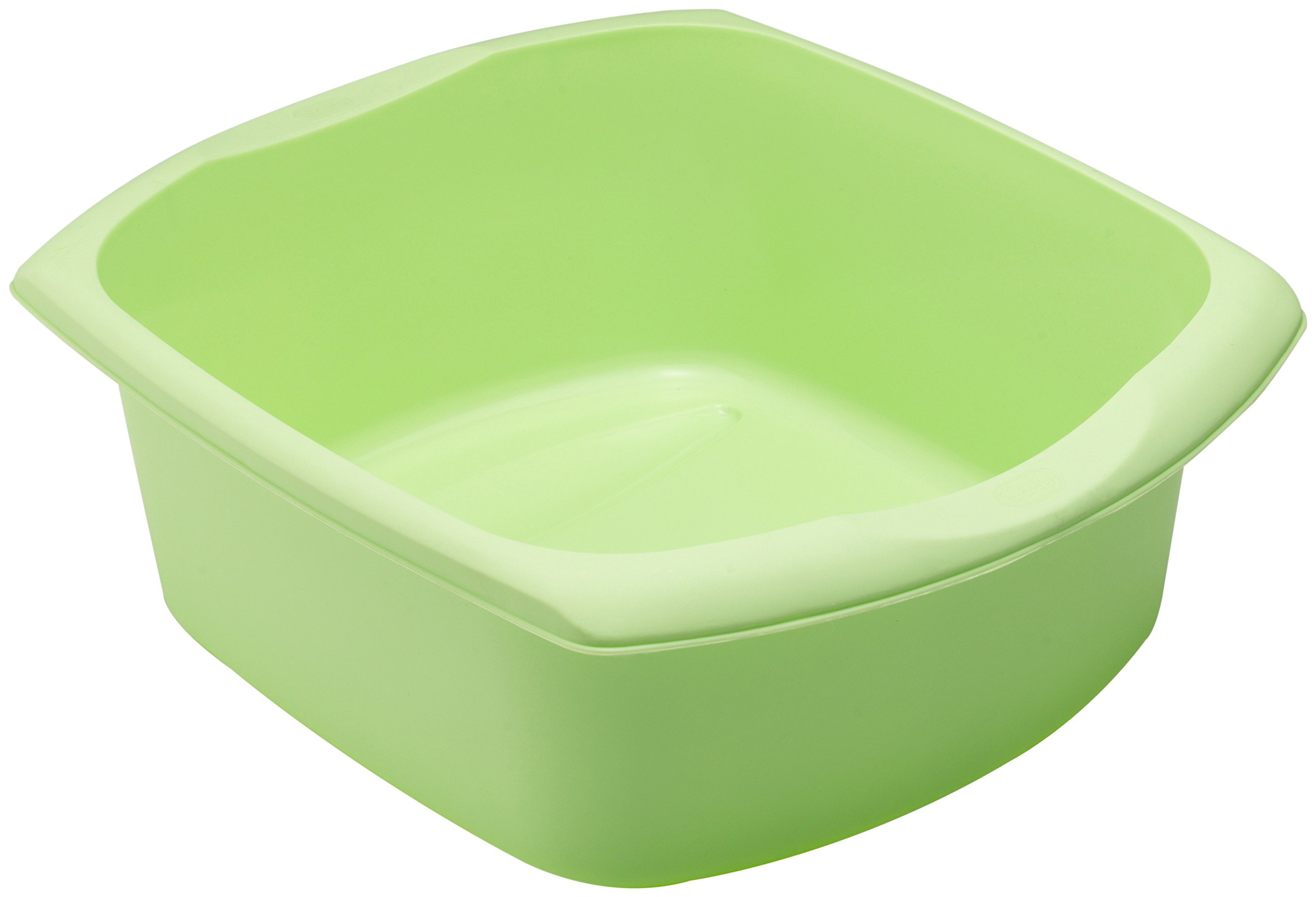 Addis 517265 Large Rectangular Washing Up Bowl, Mint, 38 x 32 x 14 cm