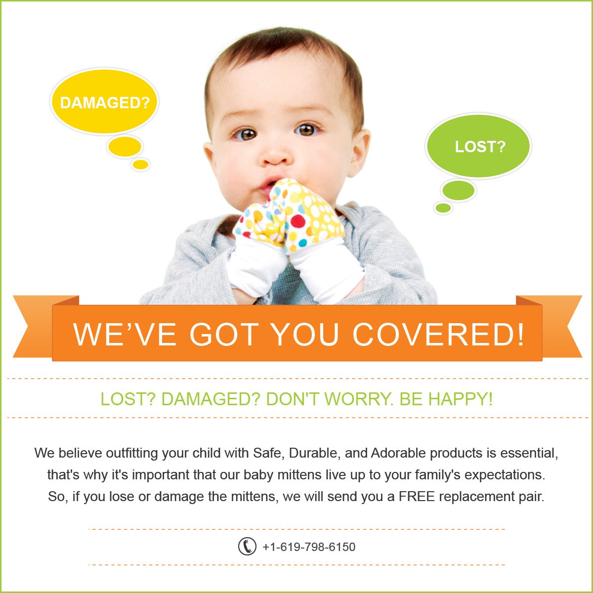 mittens for 6 month old baby